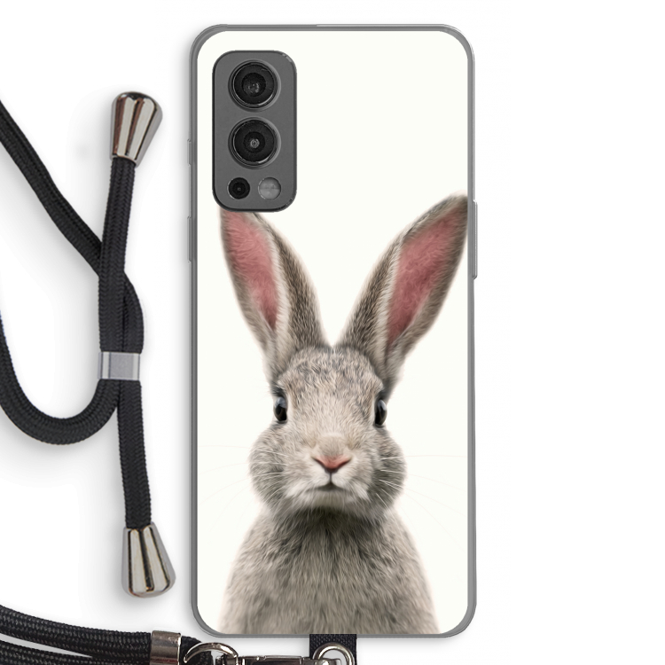 Daisy: OnePlus Nord 2 5G Transparant Hoesje met koord