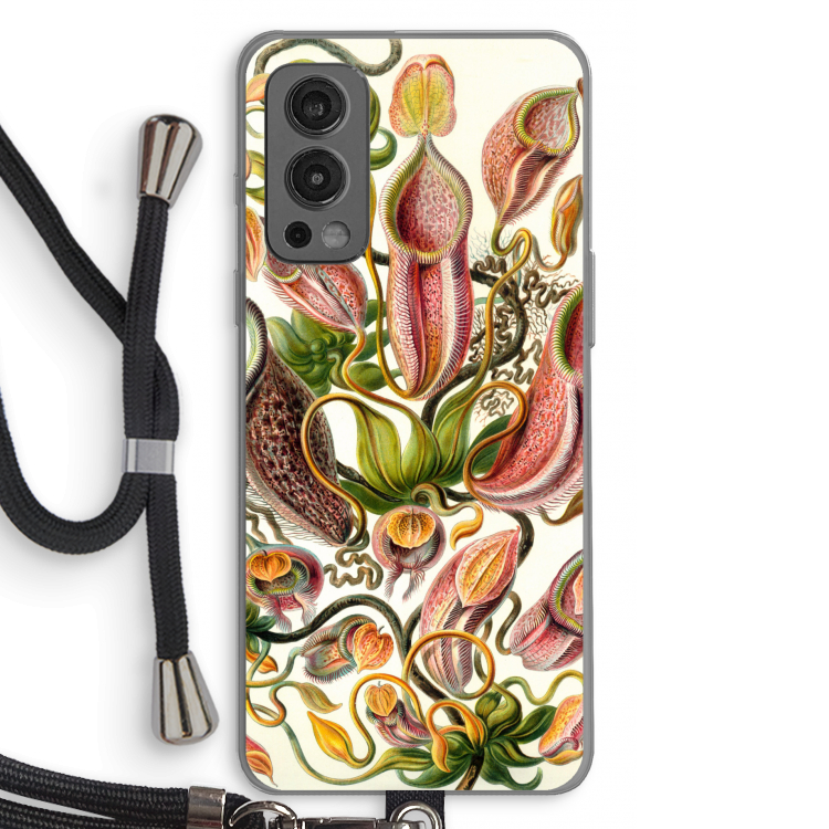 Haeckel Nepenthaceae: OnePlus Nord 2 5G Transparant Hoesje met koord