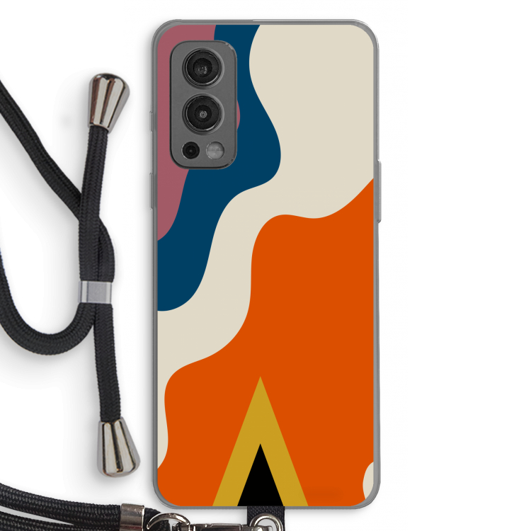 Noor A: OnePlus Nord 2 5G Transparant Hoesje met koord