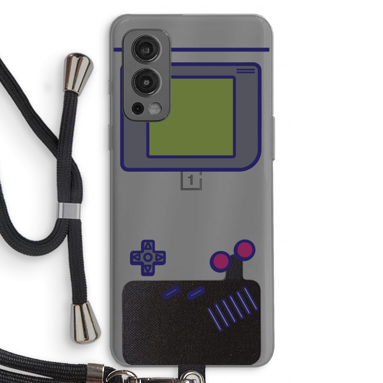 Game On: OnePlus Nord 2 5G Transparant Hoesje met koord
