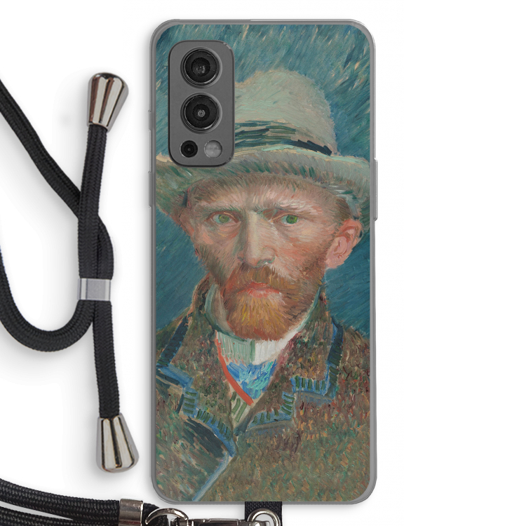 Van Gogh: OnePlus Nord 2 5G Transparant Hoesje met koord