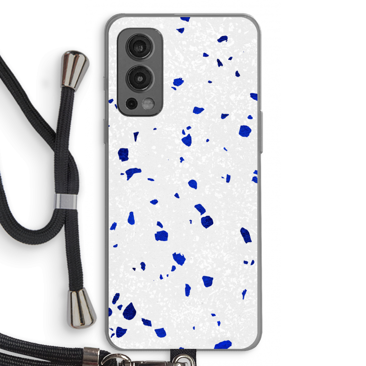 Terrazzo N°5: OnePlus Nord 2 5G Transparant Hoesje met koord