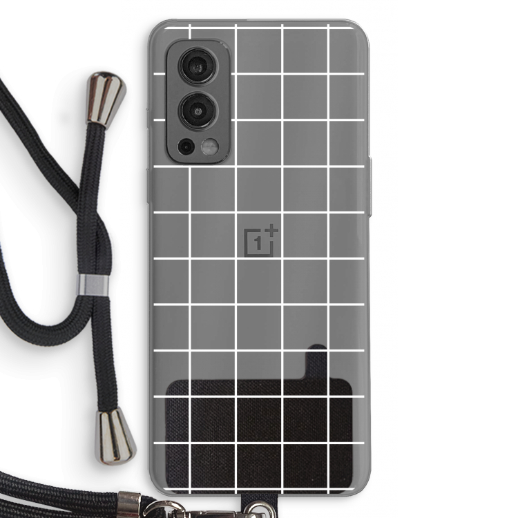 Rooster 2: OnePlus Nord 2 5G Transparant Hoesje met koord