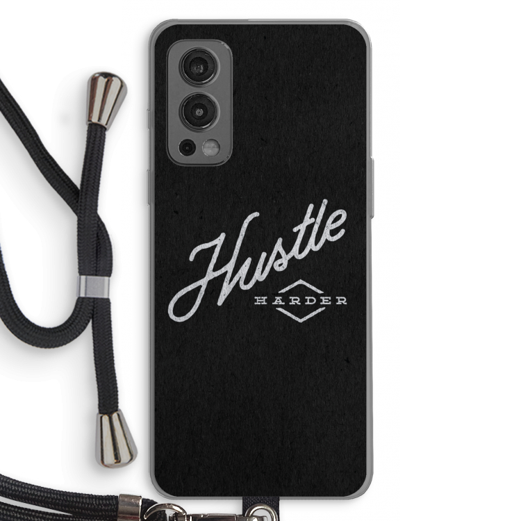 Hustle: OnePlus Nord 2 5G Transparant Hoesje met koord
