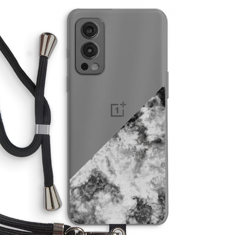 Onweer: OnePlus Nord 2 5G Transparant Hoesje met koord