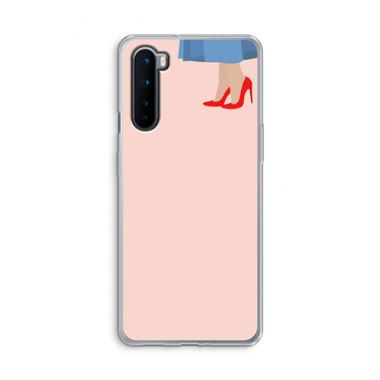 High heels: OnePlus Nord Transparant Hoesje