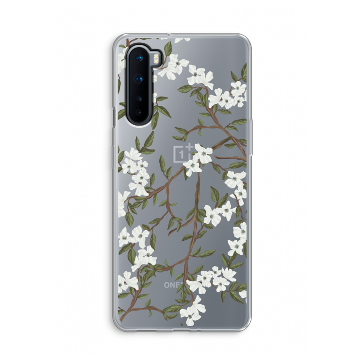 Blossoming spring: OnePlus Nord Transparant Hoesje