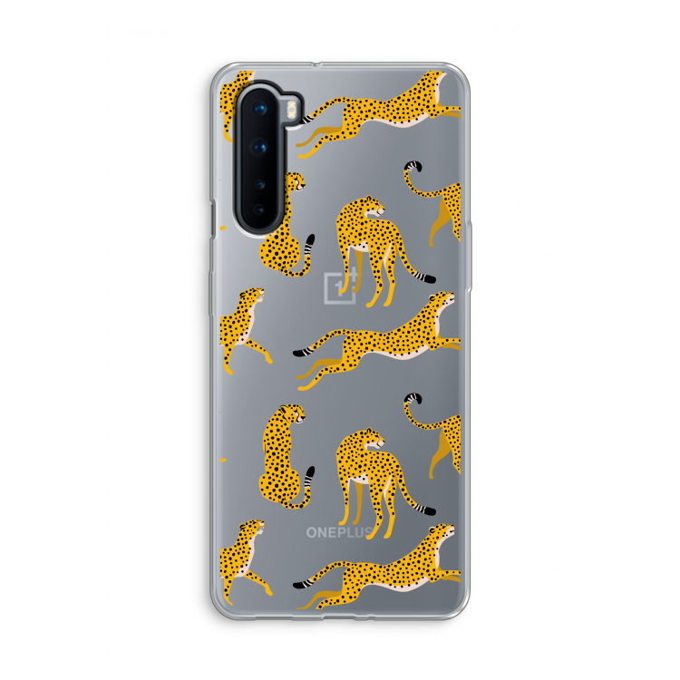 Luipaard: OnePlus Nord Transparant Hoesje