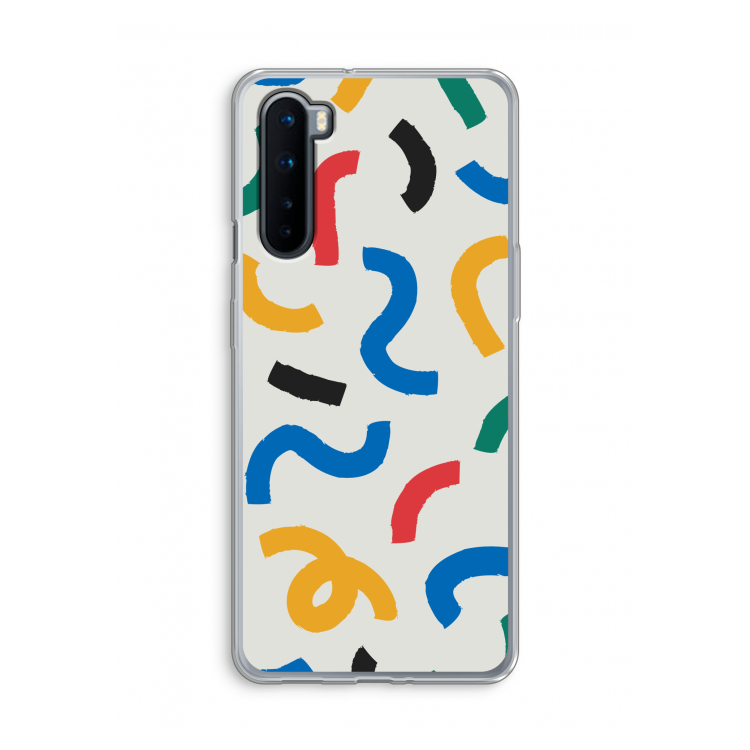 Illustratieve pop 2: OnePlus Nord Transparant Hoesje