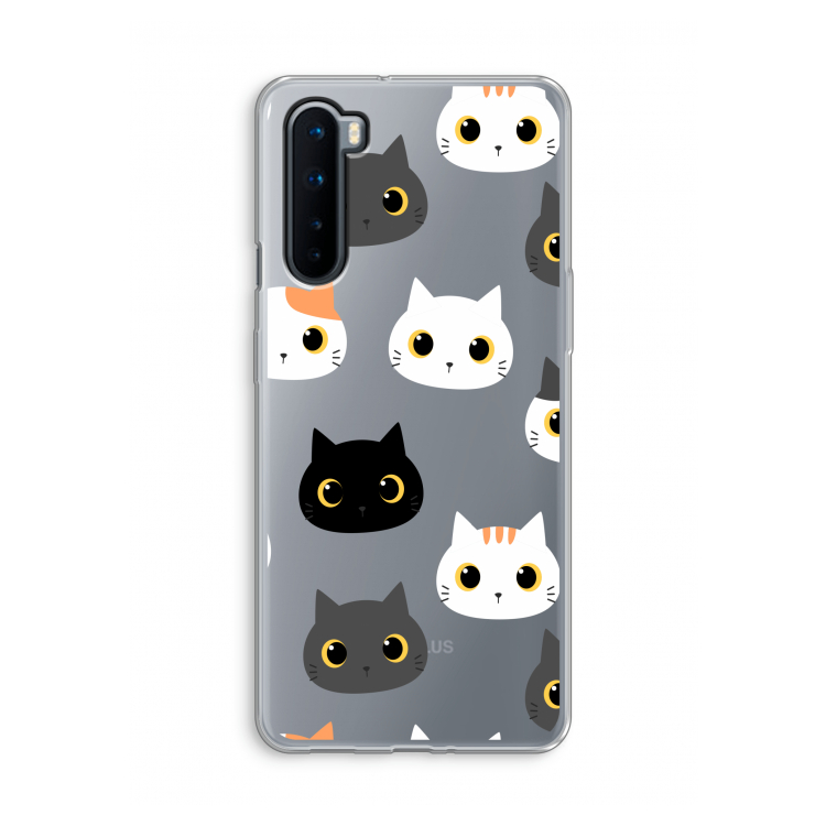Katten: OnePlus Nord Transparant Hoesje
