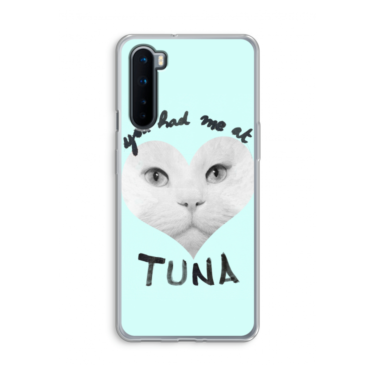 You had me at tuna: OnePlus Nord Transparant Hoesje