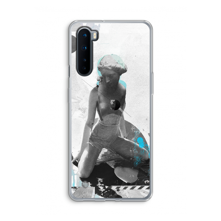 I will not feel a thing: OnePlus Nord Transparant Hoesje