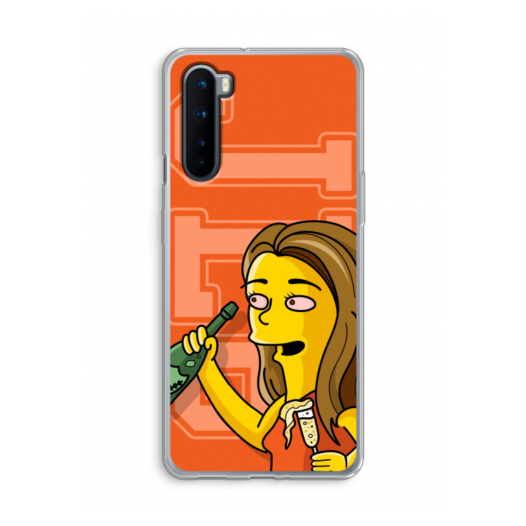 Jamie Lee Simpson: OnePlus Nord Transparant Hoesje