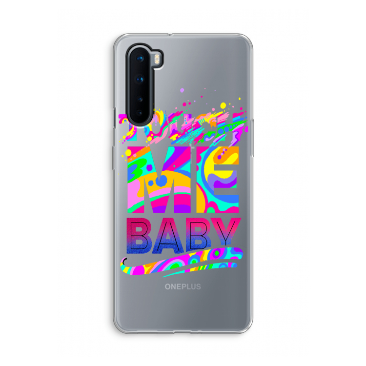 Touch Me: OnePlus Nord Transparant Hoesje