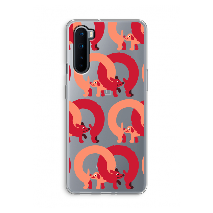 Dogs: OnePlus Nord Transparant Hoesje