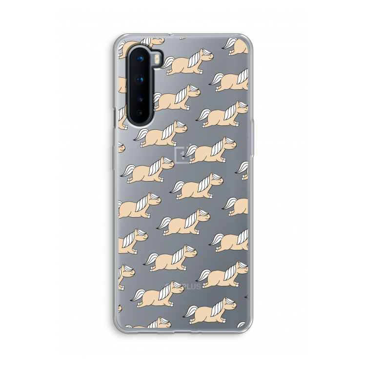 Ponys: OnePlus Nord Transparant Hoesje
