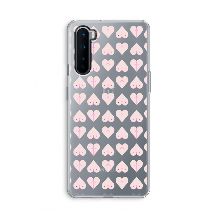 Ass 'n Titties: OnePlus Nord Transparant Hoesje
