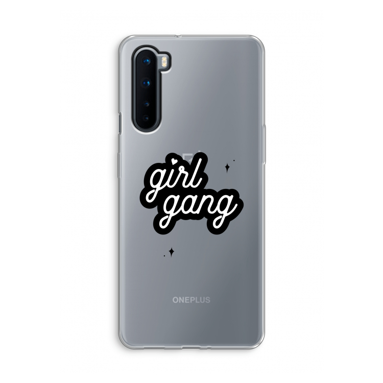 Girl Gang: OnePlus Nord Transparant Hoesje