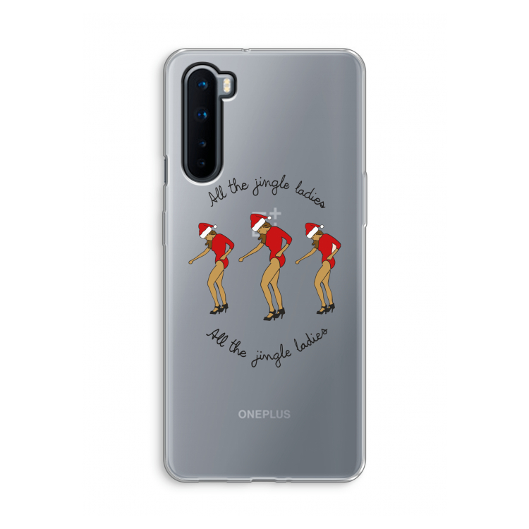 Jingle Ladies: OnePlus Nord Transparant Hoesje