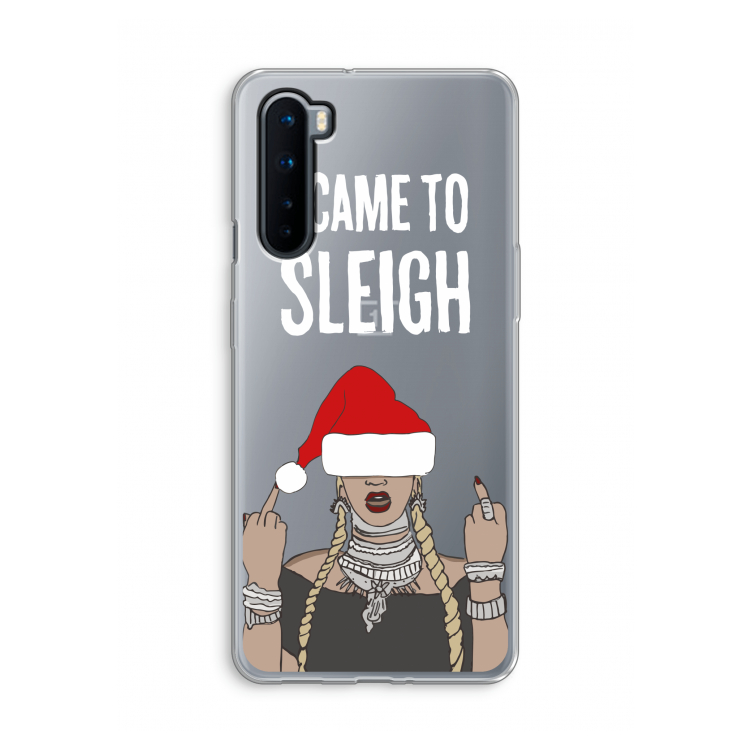 Came To Sleigh: OnePlus Nord Transparant Hoesje