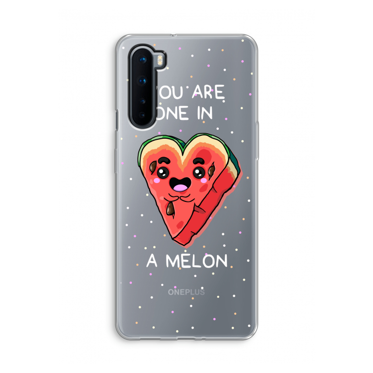 One In A Melon: OnePlus Nord Transparant Hoesje