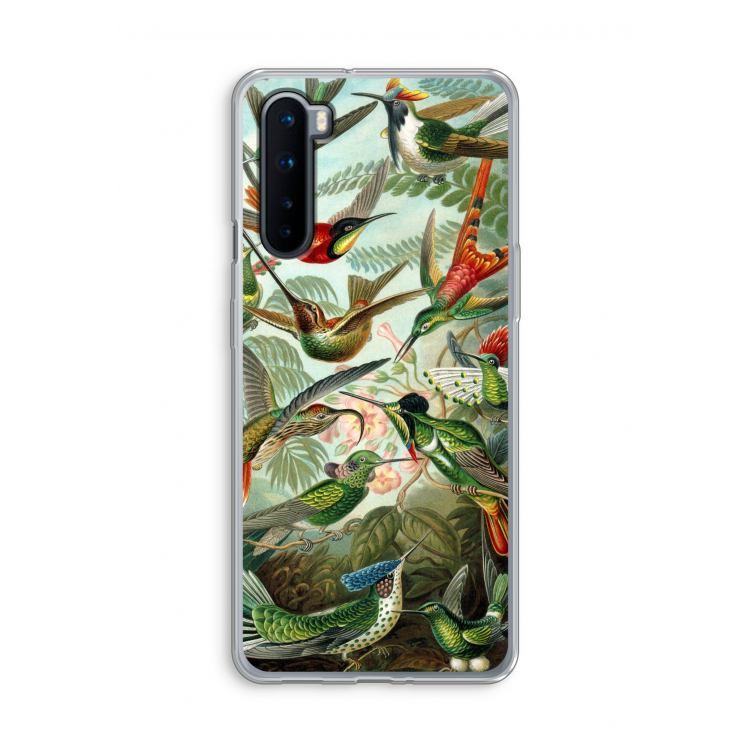Haeckel Trochilidae: OnePlus Nord Transparant Hoesje