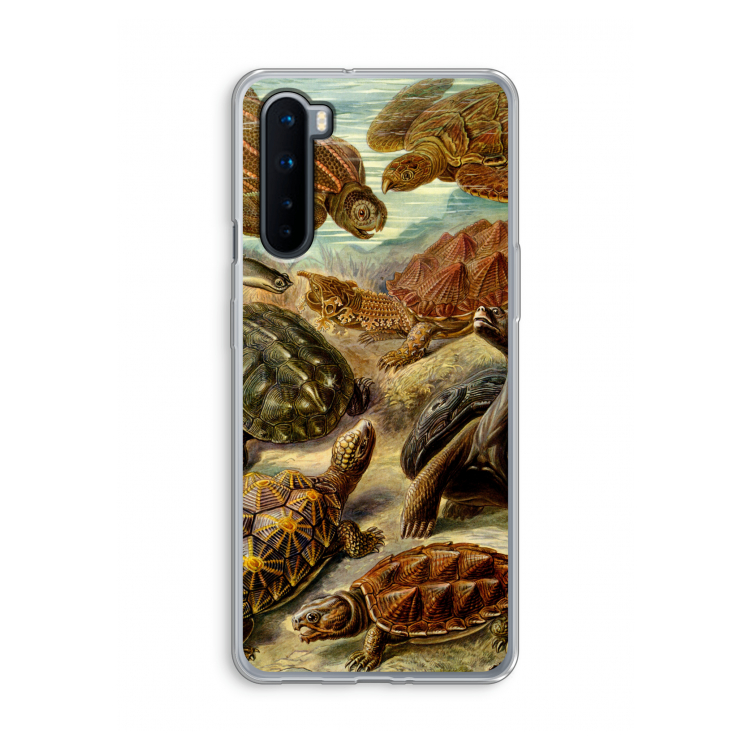 Haeckel Chelonia: OnePlus Nord Transparant Hoesje
