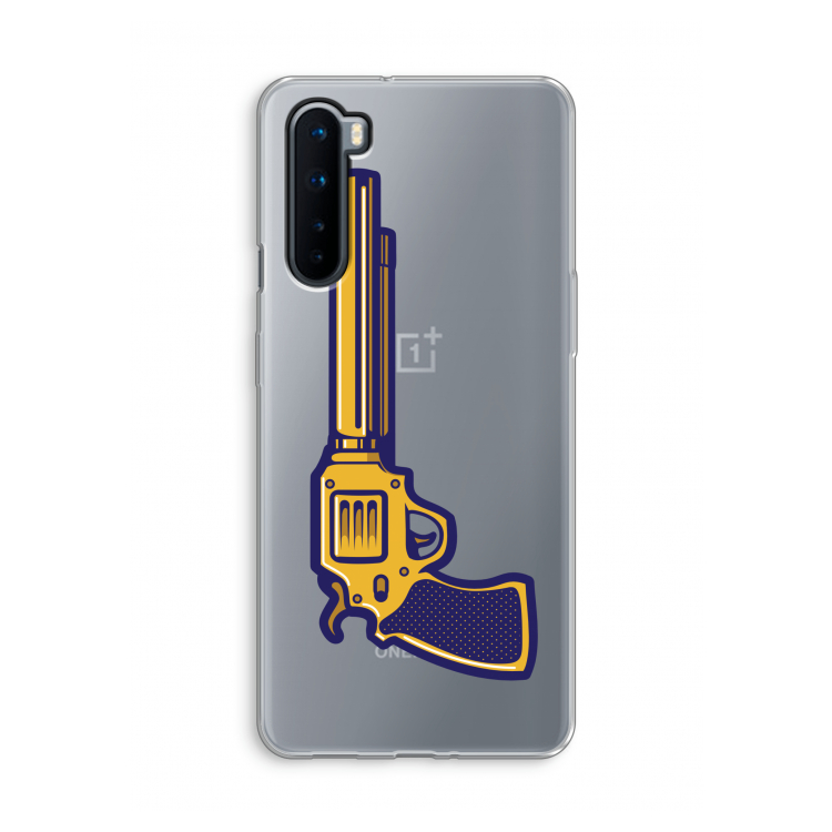 Pew Pew Pew: OnePlus Nord Transparant Hoesje