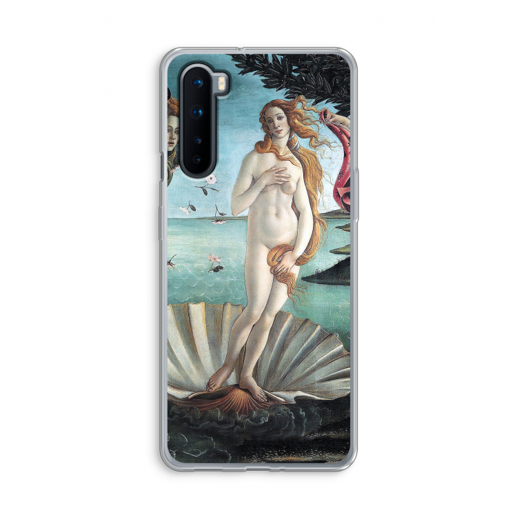 Birth Of Venus: OnePlus Nord Transparant Hoesje