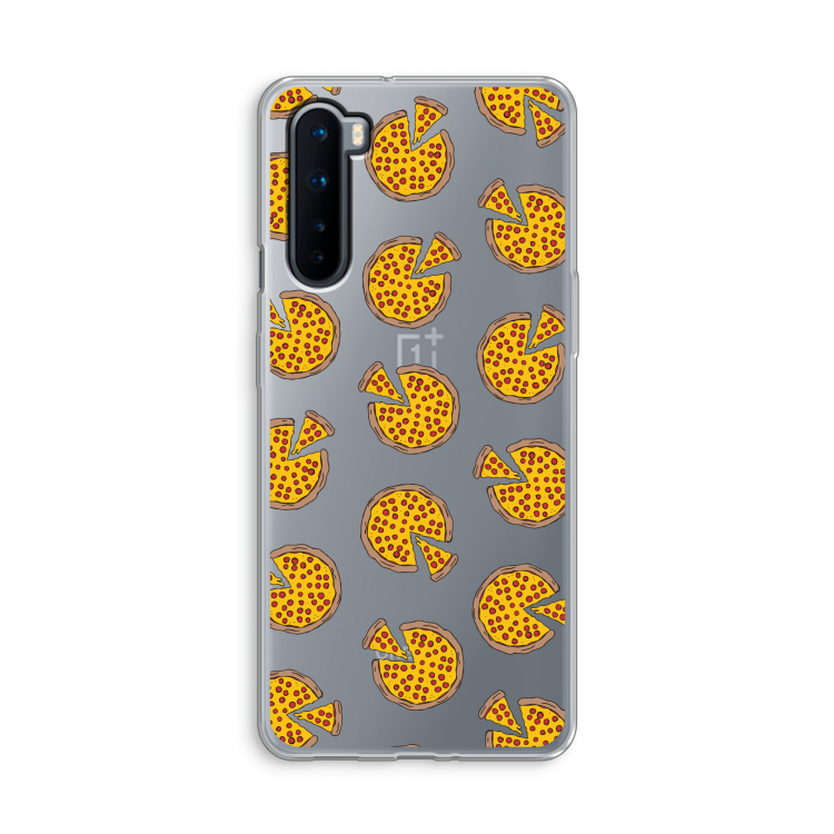 You Had Me At Pizza: OnePlus Nord Transparant Hoesje