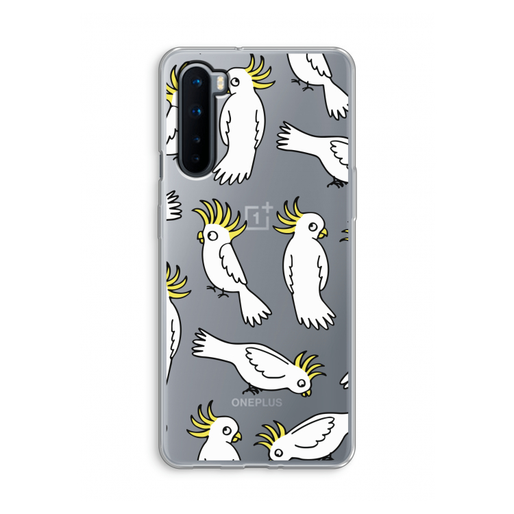 Papegaai: OnePlus Nord Transparant Hoesje