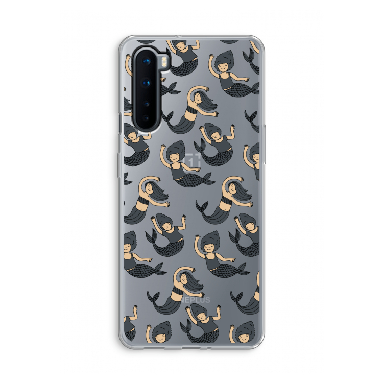 Zeemeermin: OnePlus Nord Transparant Hoesje