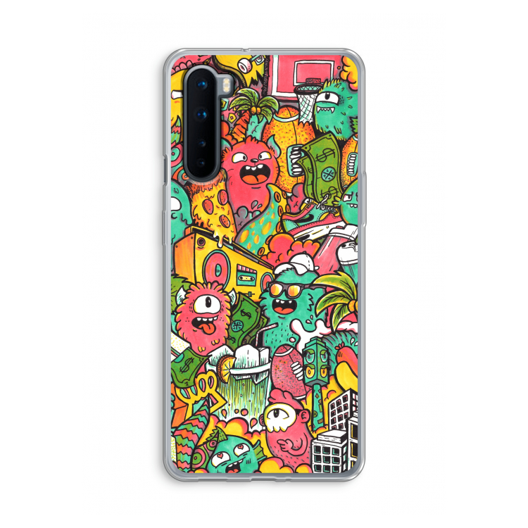 Vexx City: OnePlus Nord Transparant Hoesje