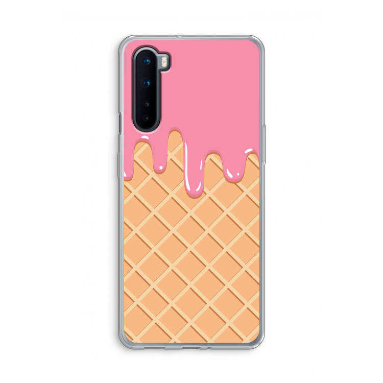 Ice cream: OnePlus Nord Transparant Hoesje