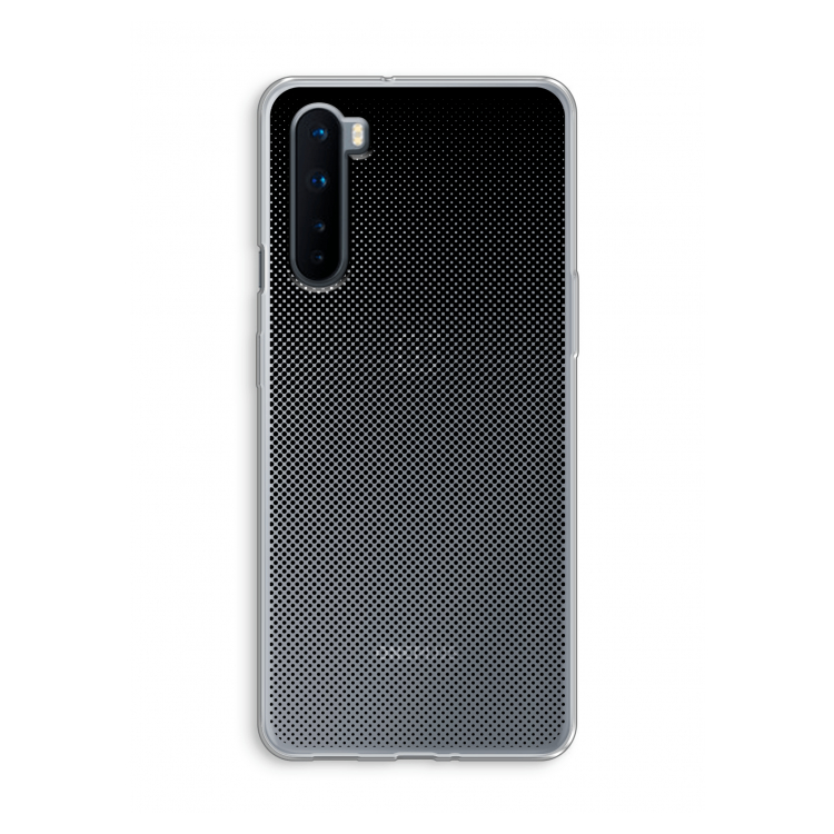 Musketon Halftone: OnePlus Nord Transparant Hoesje