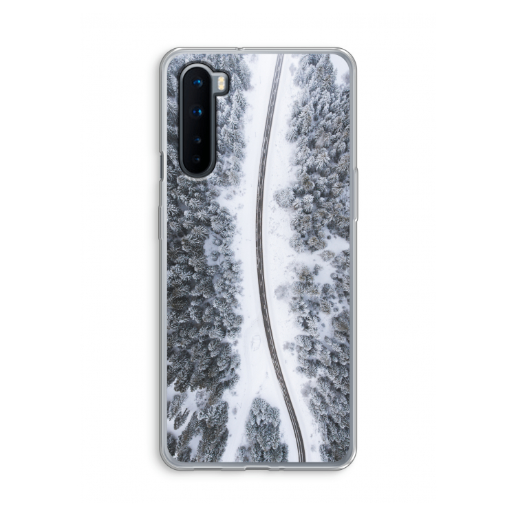 Snøfall: OnePlus Nord Transparant Hoesje