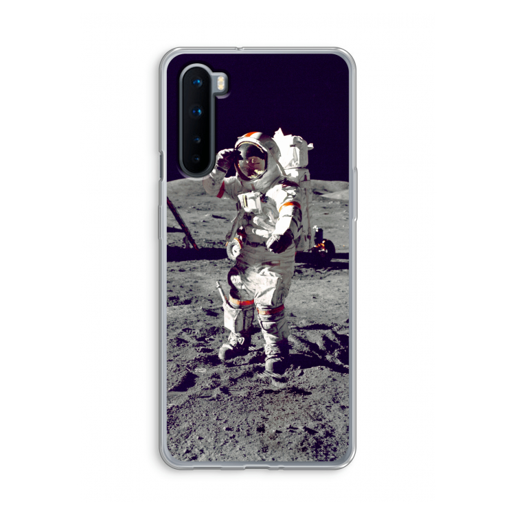 Spaceman: OnePlus Nord Transparant Hoesje