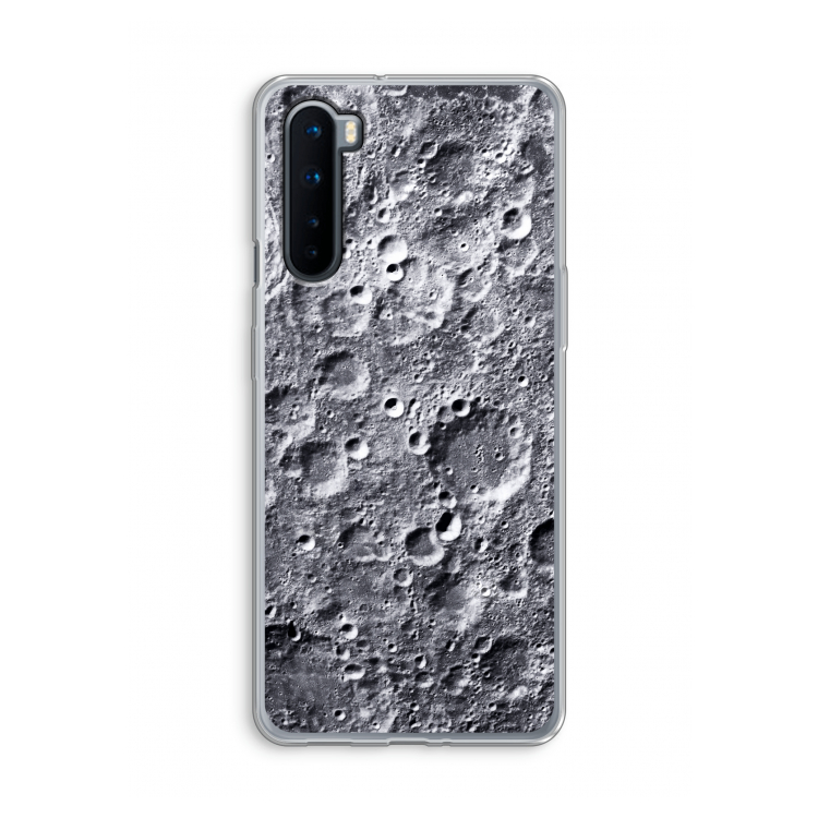 Maanlandschap: OnePlus Nord Transparant Hoesje