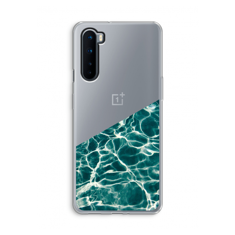Weerkaatsing water: OnePlus Nord Transparant Hoesje