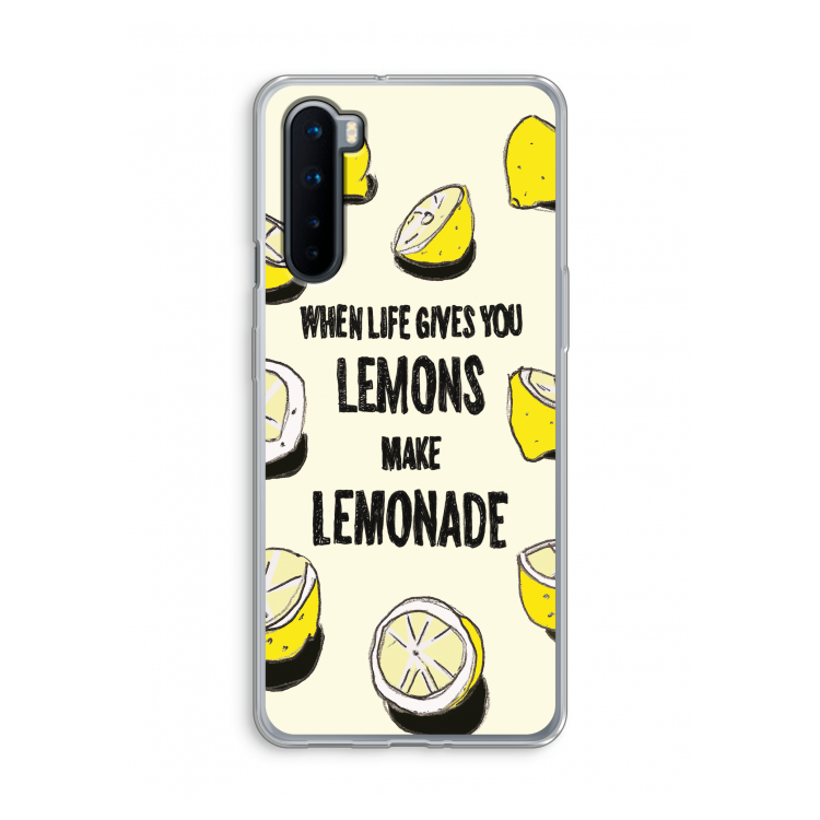 Lemonade: OnePlus Nord Transparant Hoesje