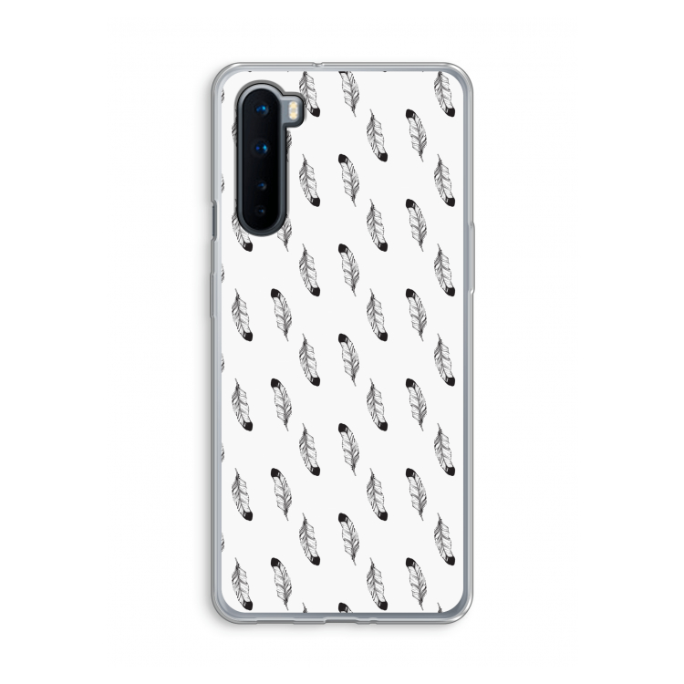 Pluimen: OnePlus Nord Transparant Hoesje