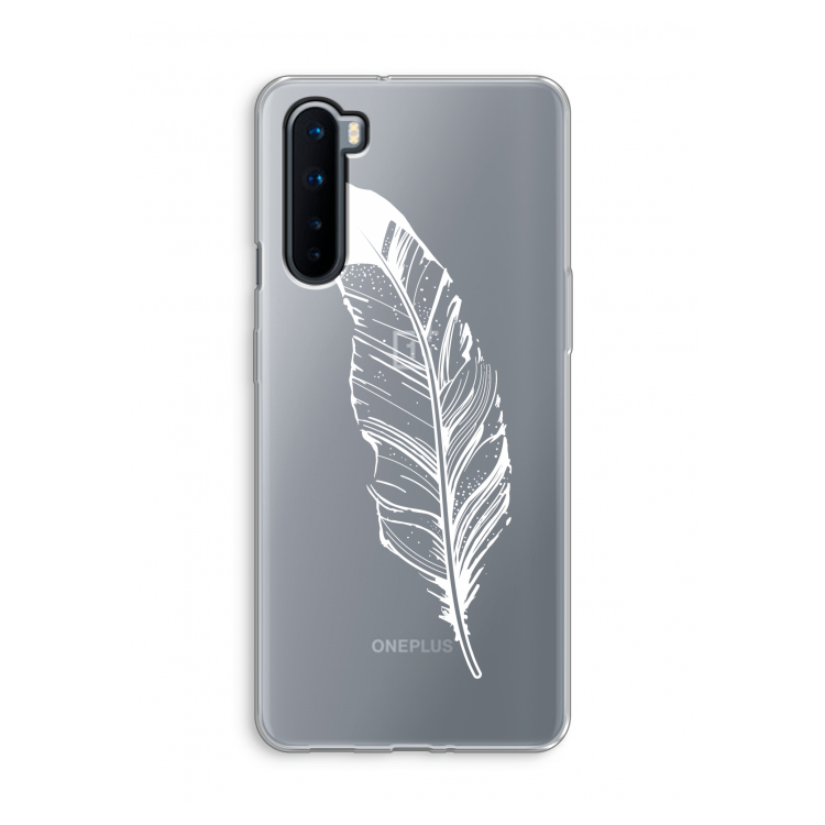 Pluim: OnePlus Nord Transparant Hoesje