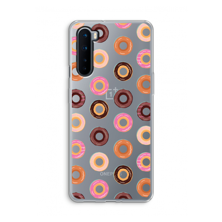 Donuts: OnePlus Nord Transparant Hoesje