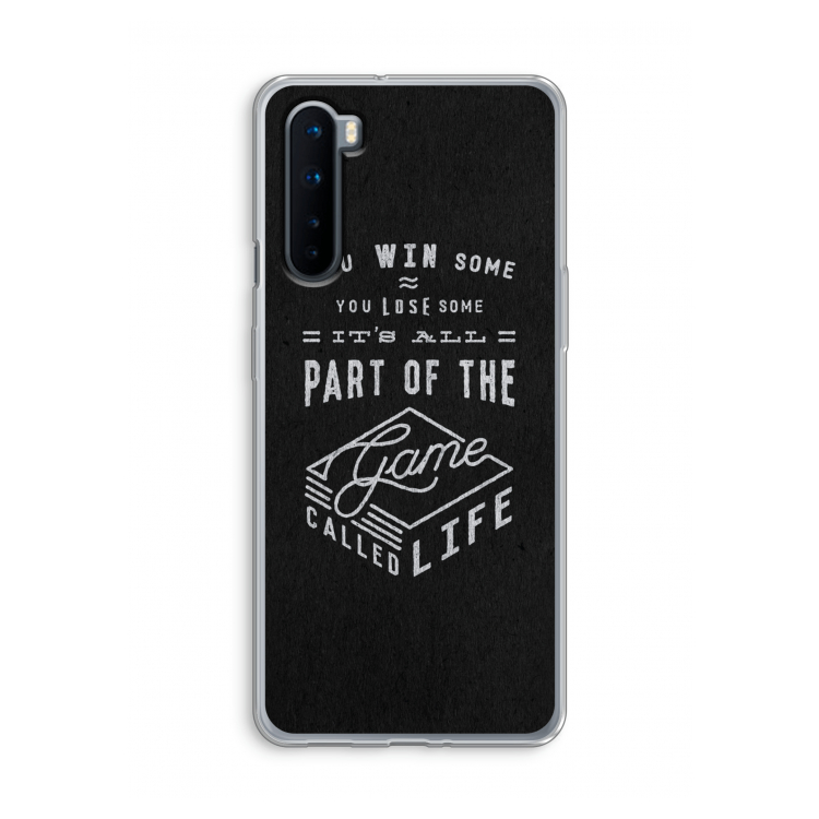 Life: OnePlus Nord Transparant Hoesje