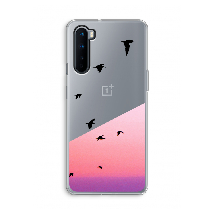 Fly away: OnePlus Nord Transparant Hoesje