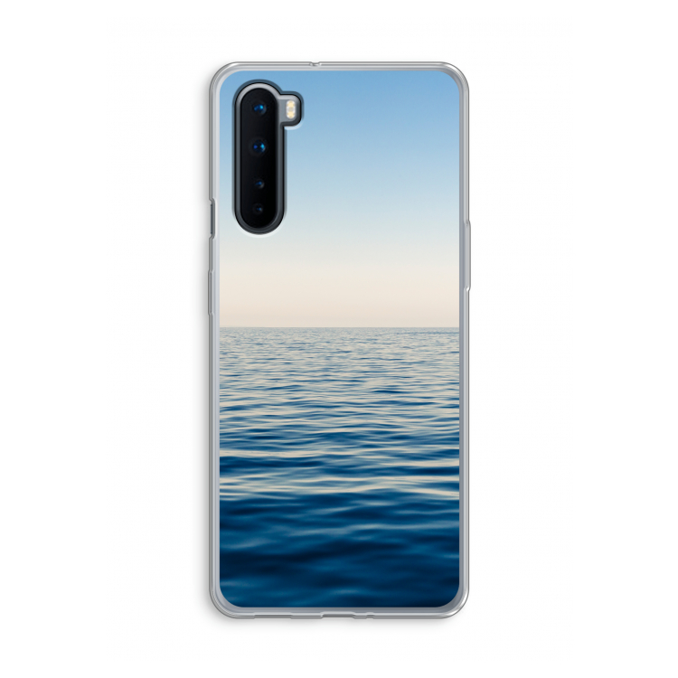 Water horizon: OnePlus Nord Transparant Hoesje