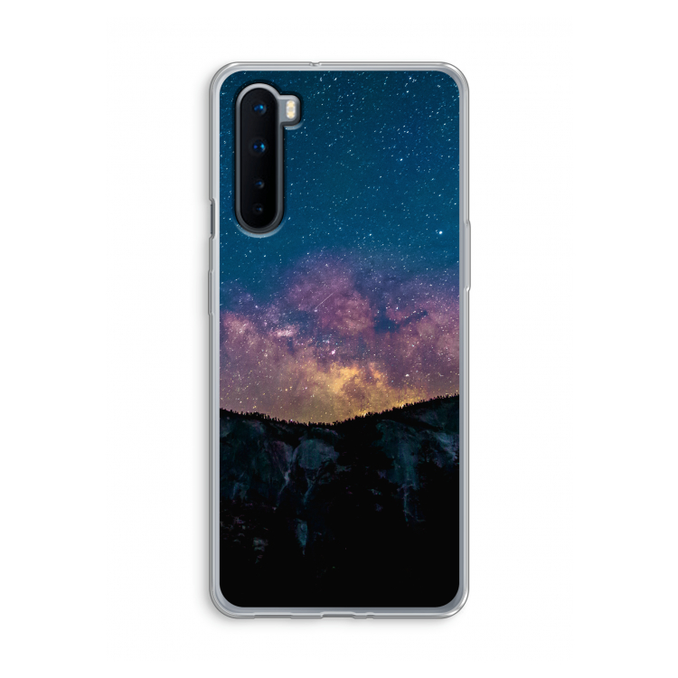 Travel to space: OnePlus Nord Transparant Hoesje