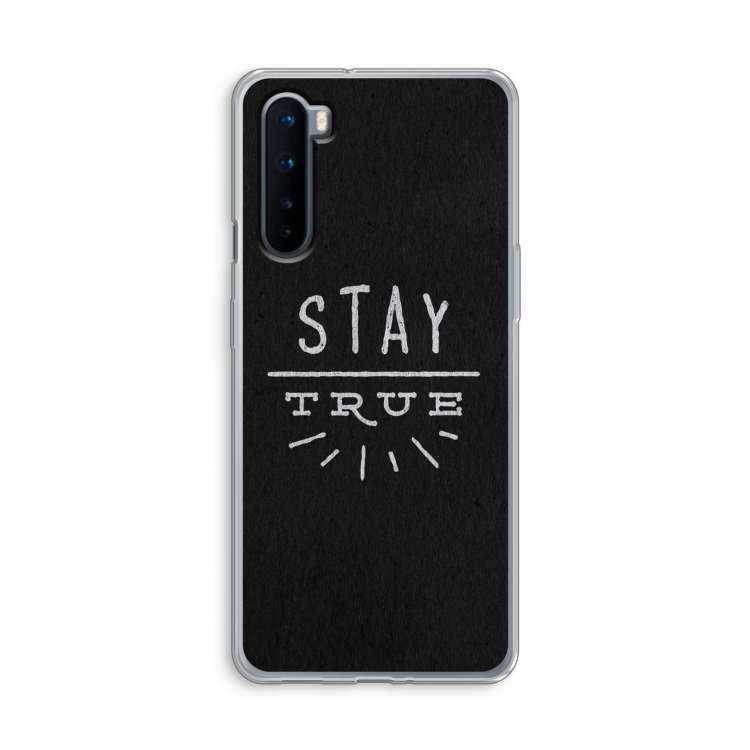 Stay true: OnePlus Nord Transparant Hoesje