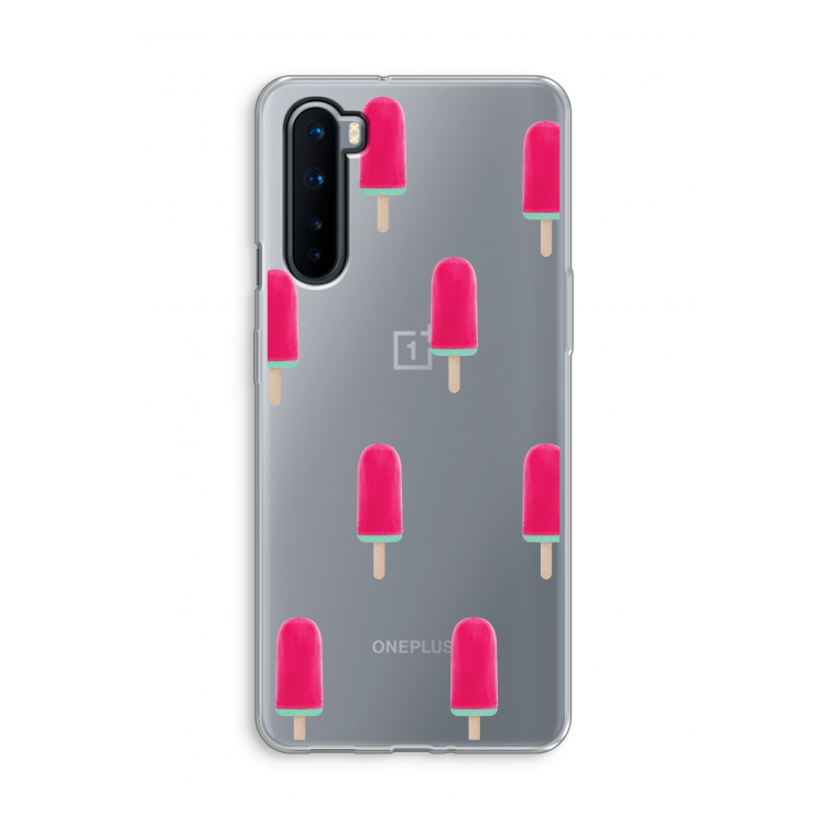 Waterijsje: OnePlus Nord Transparant Hoesje
