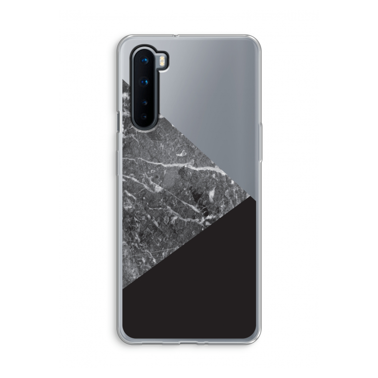 Combinatie marmer: OnePlus Nord Transparant Hoesje